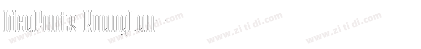 IdeaFonts KuangLan字体转换